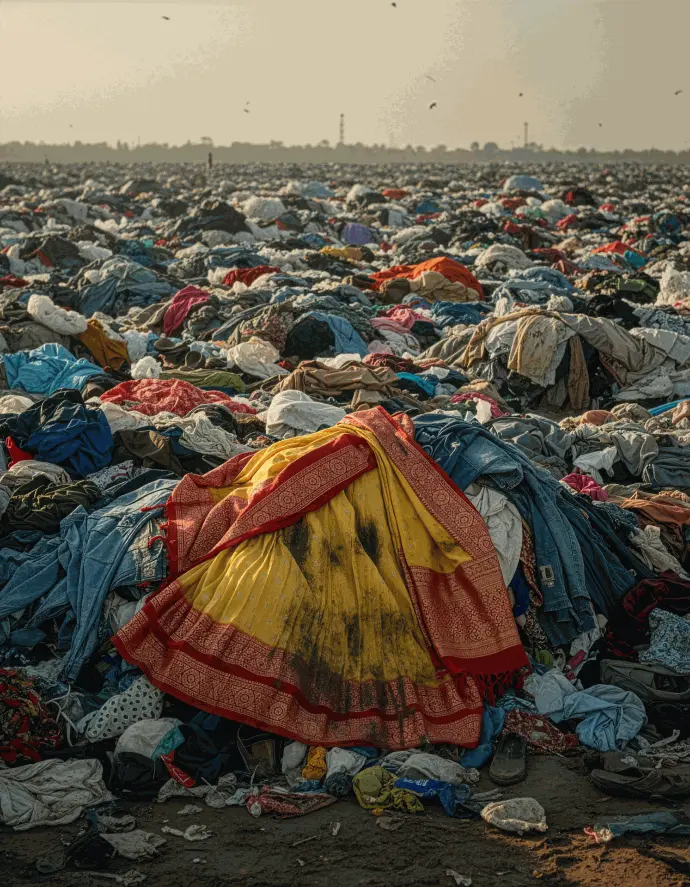 Saree to Designer Croptop Lehenga – Yellow and maroon pure pattu fabric, Chelsea neck choli blouse, bracelet sleeves, 1-inch pleated skirt, handcrafted heavy latkans, Usha Designer Studio Vijayawada.